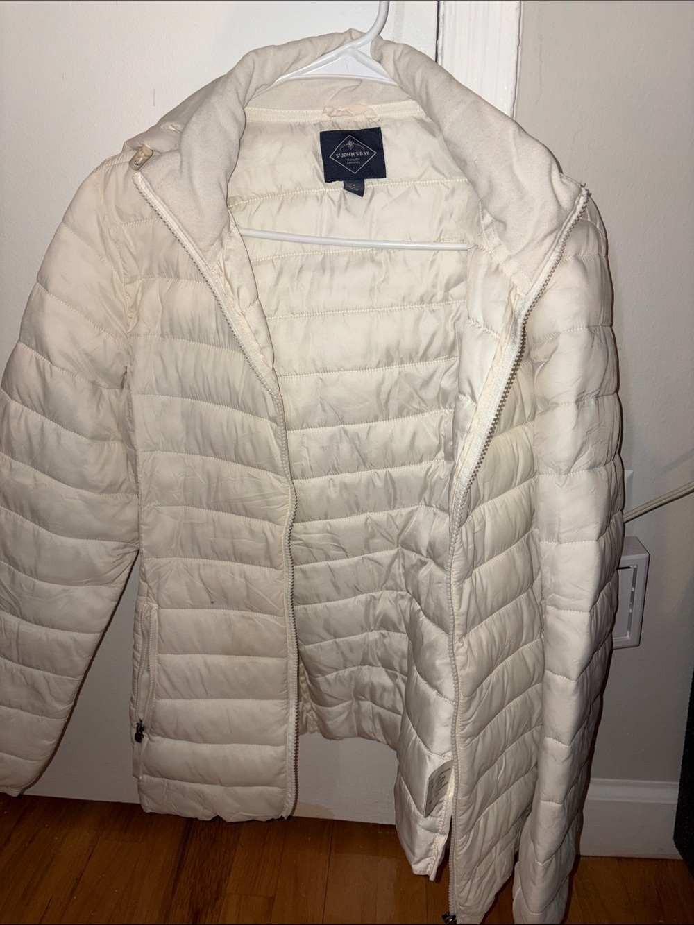 St. John’s Bay Women’s Quilted Puffer Jacket
